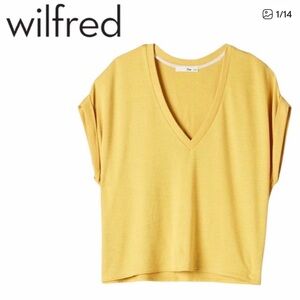 Wilfred Free | Yellow Broth Relaxed T-Shirt - Size Small